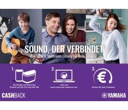 Yamaha Noch bis nächste Woche: Cashback-Aktion von Yamaha für MusicCast-Geräte , Bild 1 HiFi Noch bis nächste Woche: Cashback-Aktion von Yamaha für MusicCast-Geräte - News, Bild 1