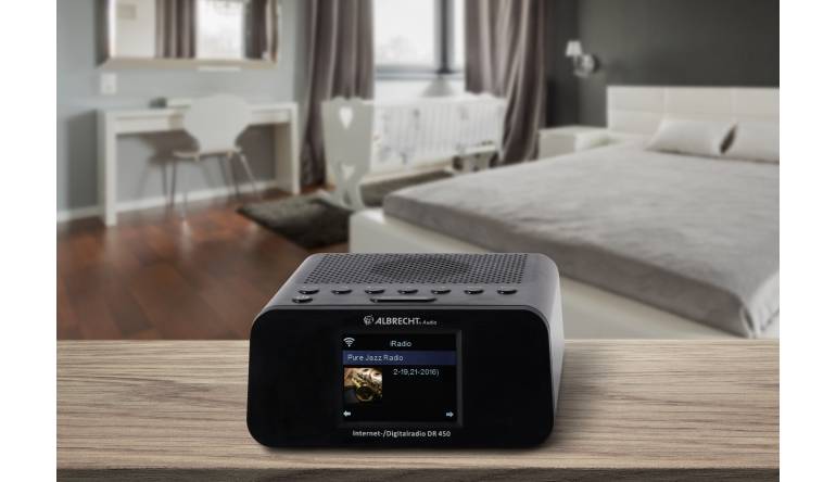 Albrecht Audio Internetradio-Hybridwecker von Albrecht - Digitalradio, App-Steuerung und Farbdisplay, Bild 1 HiFi Internetradio-Hybridwecker von Albrecht - Digitalradio, App-Steuerung und Farbdisplay - News, Bild 1