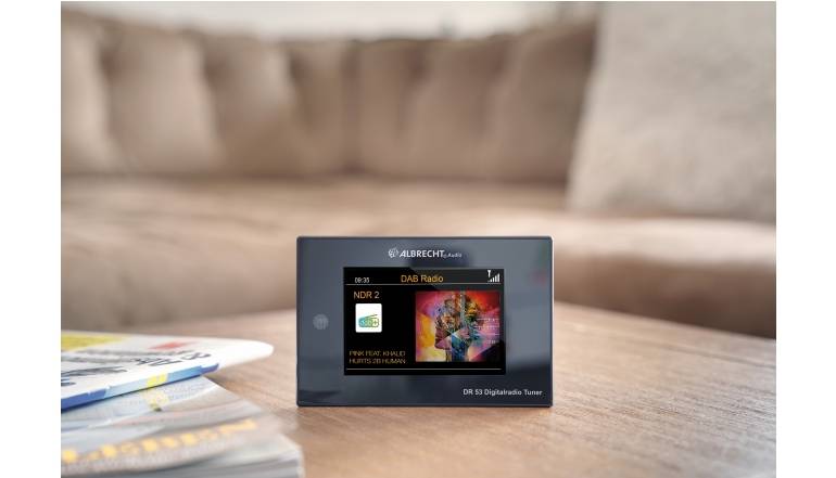 Albrecht Albrecht DR 53: Digitalradio-Tuner mit Farbdisplay, Bild 1 HiFi Albrecht DR 53: Digitalradio-Tuner mit Farbdisplay - News, Bild 1