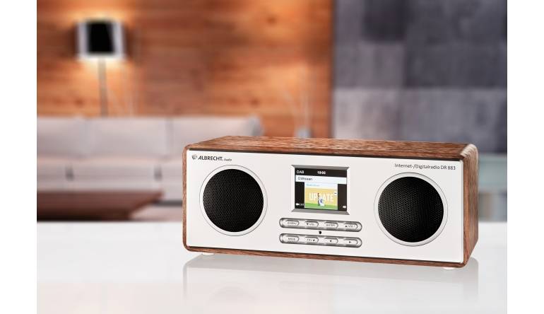 Albrecht Kompaktes Hybridradio von Albrecht im Holzgehäuse - Fit für DLNA-Heimvernetzung, Bild 1 HiFi Kompaktes Hybridradio von Albrecht im Holzgehäuse - Fit für DLNA-Heimvernetzung - News, Bild 1