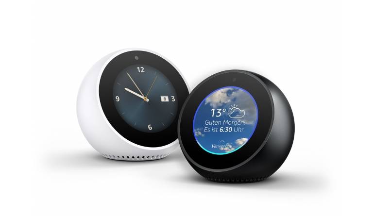 HiFi Neuer Amazon-Lautsprecher Echo Spot ab 24. Januar verfügbar - Rundes Display - News, Bild 1