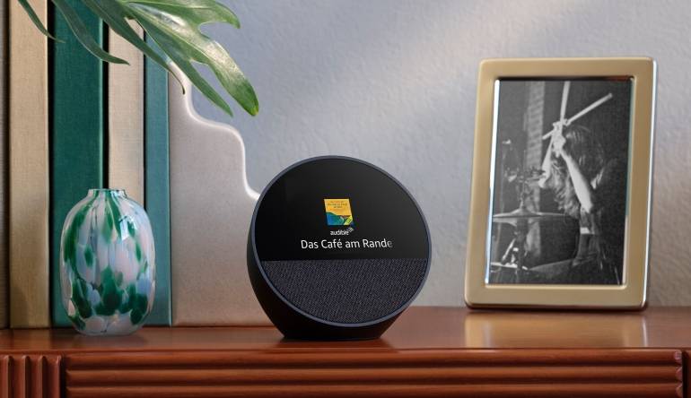 Marke: Amazon Amazon mit neuem Wecker Echo Spot - Uhrzeit, Wetter und Songtitel, Bild 1 Smart Home Amazon mit neuem Wecker Echo Spot - Uhrzeit, Wetter und Songtitel - News, Bild 1
