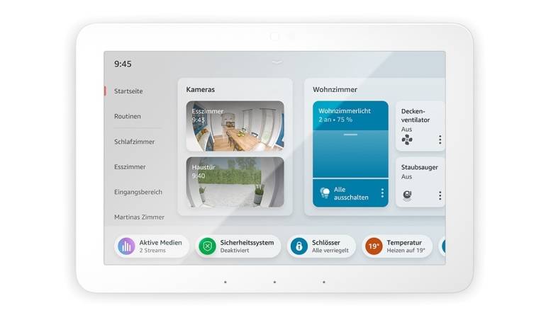 Smart Home Echo Hub von Amazon feiert Premiere - Bedienpanel für Smart-Home-Geräte - News, Bild 1