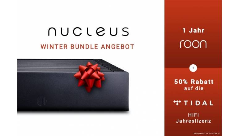 ATR Happy New Hear! Nucleus und Nucleus+ für kurze Zeit inklusive eines um 50% reduzierten Jahres-Abos für Tidal HiFi, Bild 1 HiFi Happy New Hear! Nucleus und Nucleus+ für kurze Zeit inklusive eines um 50% reduzierten Jahres-Abos für Tidal HiFi - News, Bild 1