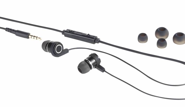 Auvisio In-Ear-Headset von Auvisio für hochauflösenden Klang - Freisprecheinrichtung und Kabel-Fernbedienung, Bild 1 HiFi In-Ear-Headset von Auvisio für hochauflösenden Klang - Freisprecheinrichtung und Kabel-Fernbedienung - News, Bild 1
