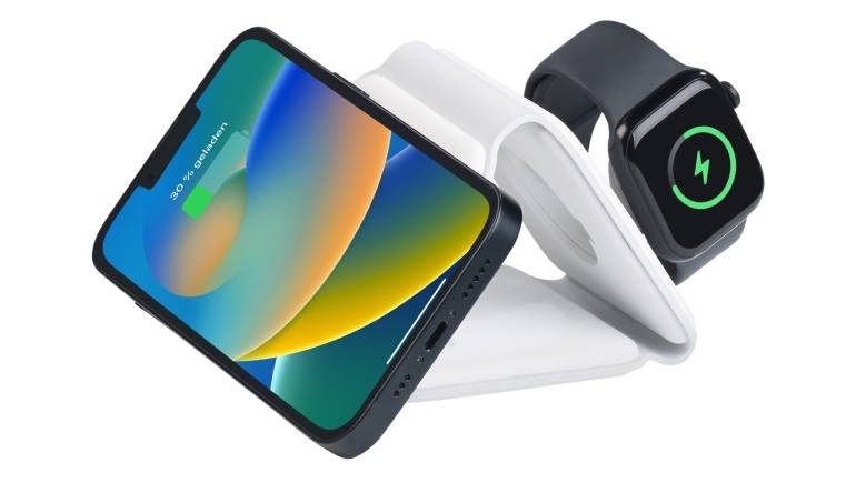 Marke: Callstel Apple Watch, iPhone und AirPods gleichzeitig kabellos aufladen, Bild 1 mobile Devices Apple Watch, iPhone und AirPods gleichzeitig kabellos aufladen - News, Bild 1