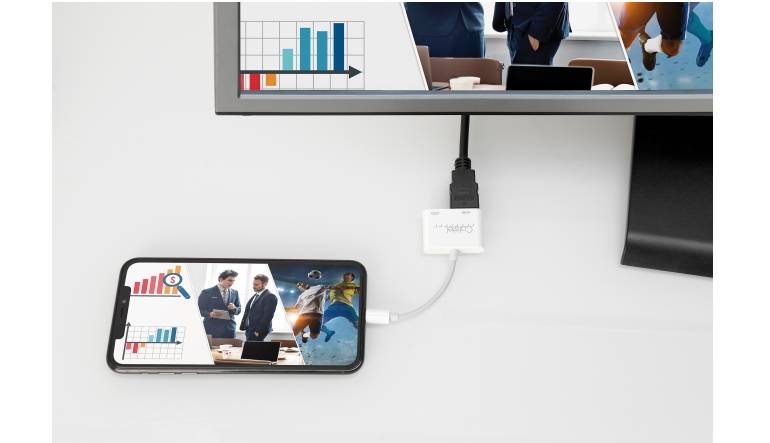 mobile Devices Für Übertragungen in Full-HD: HDMI-Adapter für iPhone und iPad mit Lightning-Anschluss - News, Bild 1