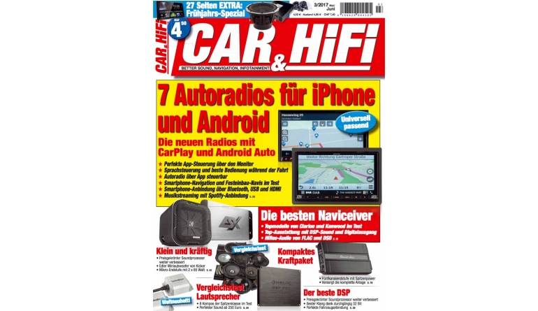 Car-Media 7 Autoradios für Android und iPhone in der neuen „Car&HiFi“ - Die besten Naviceiver, Bild 1 Car-Media 7 Autoradios für Android und iPhone in der neuen „Car&HiFi“ - Die besten Naviceiver - News, Bild 1