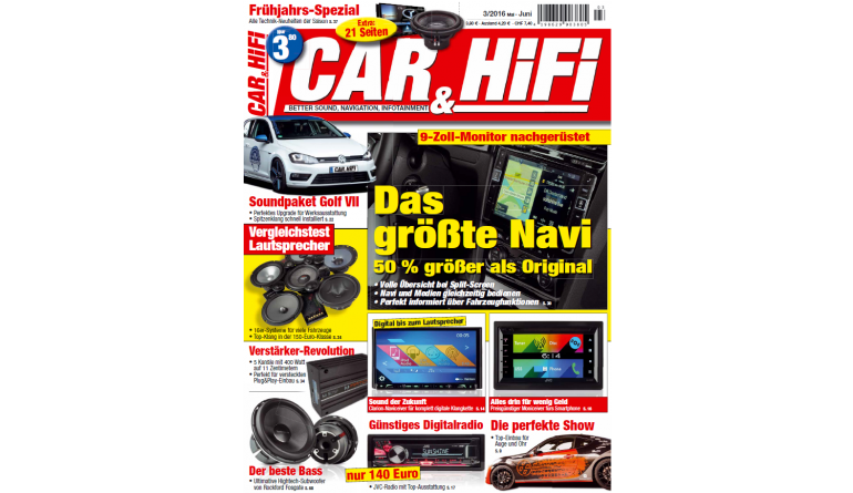 Car-Media  „CAR & HiFi“ mit großem Frühjahrs-Spezial - So rüsten Sie ein 9-Zoll-Navi nach - News, Bild 1