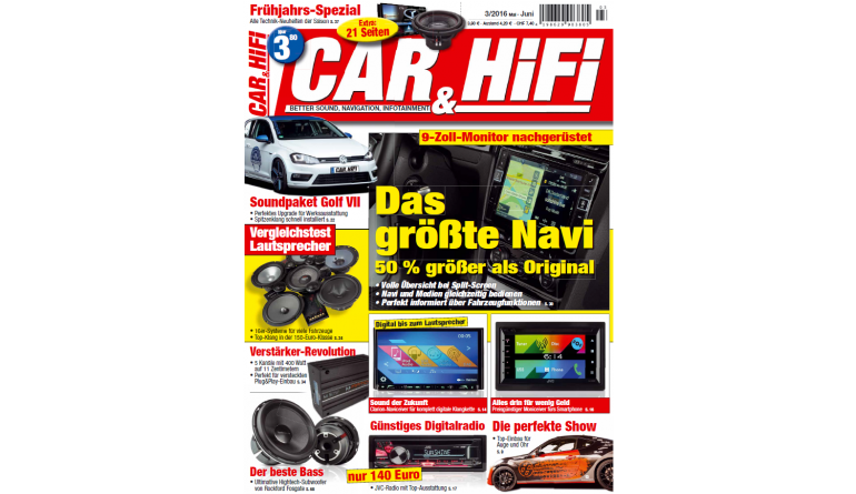 Car-Media „CAR & HiFi“ mit großem Frühjahrs-Spezial - So rüsten Sie ein 9-Zoll-Navi nach, Bild 1 Car-Media „CAR & HiFi“ mit großem Frühjahrs-Spezial - So rüsten Sie ein 9-Zoll-Navi nach - News, Bild 1