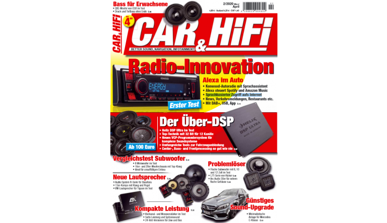 Car-Media „CAR&HIFI“: Das erste Autoradio mit Alexa - Über-DSP im Test, Bild 1 Car-Media „CAR&HIFI“: Das erste Autoradio mit Alexa - Über-DSP im Test - News, Bild 1