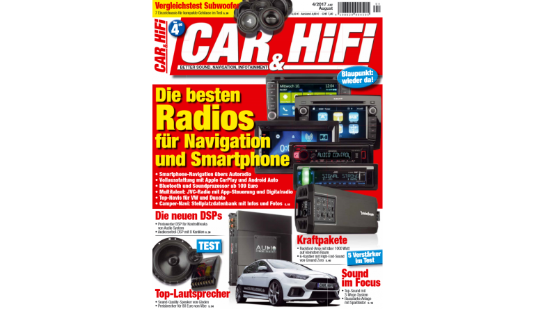 Car-Media Die besten Radios für Navigation und Smartphone: Alles zu Apple CarPlay und Android Auto in der neuen „CAR&HIFI“, Bild 1 Car-Media Die besten Radios für Navigation und Smartphone: Alles zu Apple CarPlay und Android Auto in der neuen „CAR&HIFI“ - News, Bild 1