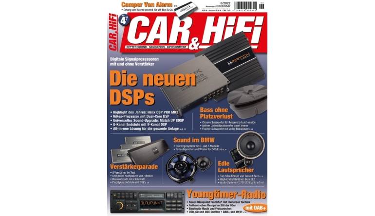 Car-Media Die neue „CAR&HIFI“: 5 Verstärker im Test - Bass ohne Platzverlust - Edle Lautsprecher - News, Bild 1