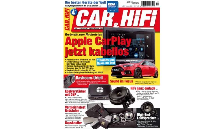 Car-Media In der neuen „CAR&HiFi“: Apple CarPlay jetzt kabellos - Vergleichstest Endstufen, Bild 1 Car-Media In der neuen „CAR&HiFi“: Apple CarPlay jetzt kabellos - Vergleichstest Endstufen - News, Bild 1