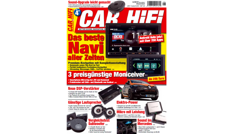 Car-Media In der neuen „Car&HiFi“: Das beste Navi aller Zeiten - Drei preisgünstige Moniceiver , Bild 1 Car-Media In der neuen „Car&HiFi“: Das beste Navi aller Zeiten - Drei preisgünstige Moniceiver - News, Bild 1