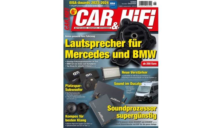 Car-Media In der neuen „Car&HiFi“: Lautsprecher für Mercedes und BMW - Platzspar-Subwoofer - Neue Verstärker - News, Bild 1