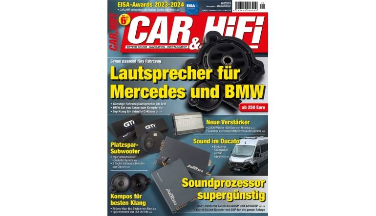 Marke: In der neuen „Car&HiFi“: Lautsprecher für Mercedes und BMW - Platzspar-Subwoofer - Neue Verstärker, Bild 1 Car-Media In der neuen „Car&HiFi“: Lautsprecher für Mercedes und BMW - Platzspar-Subwoofer - Neue Verstärker - News, Bild 1