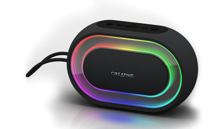 Creative Creative Halo: Bluetooth-Lautsprecher mit Lichteffekt - Freisprecheinrichtung und Akku, Bild 1 HiFi Creative Halo: Bluetooth-Lautsprecher mit Lichteffekt - Freisprecheinrichtung und Akku - News, Bild 1