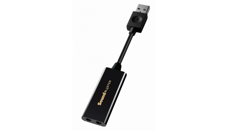 Creative USB-Soundkarte mit Digital-Analog-Konverter und Kopfhörerverstärker für PC und Mac, Bild 1 HiFi USB-Soundkarte mit Digital-Analog-Konverter und Kopfhörerverstärker für PC und Mac - News, Bild 1