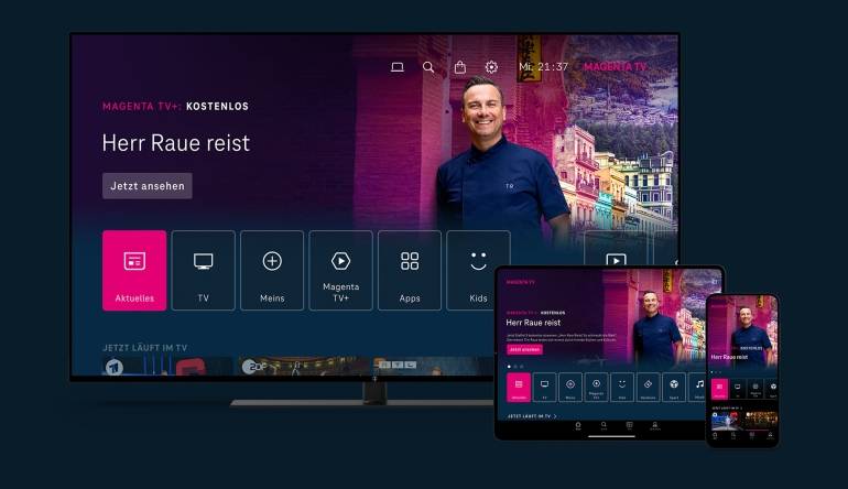 Marke: Deutsche Telekom Am 15. Februar: Telekom gibt Startschuss für neues MagentaTV, Bild 1 TV Am 15. Februar: Telekom gibt Startschuss für neues MagentaTV - News, Bild 1