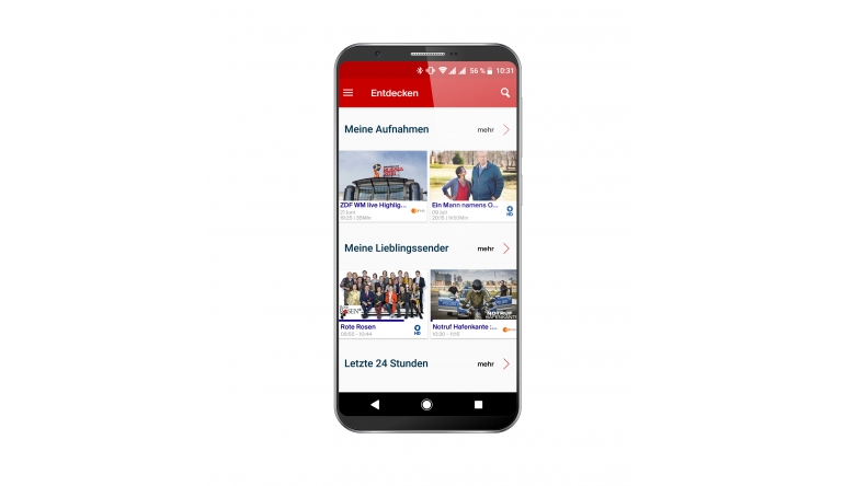 TV Diveo-App in neuer Version - „Entdecken“-Funktion jetzt auf der Startseite - News, Bild 1