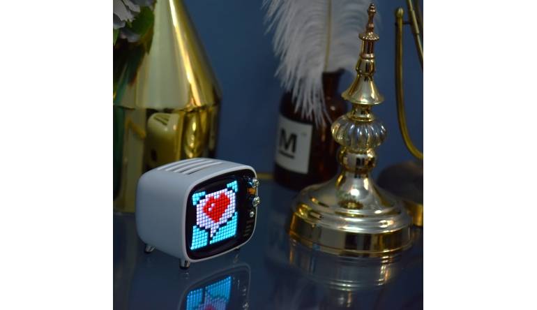DIVOOM Divoom Tivoo: Bluetooth-Lautsprecher im Look eines Röhrenfernsehers - 256 RGB-LEDs, Bild 1 HiFi Divoom Tivoo: Bluetooth-Lautsprecher im Look eines Röhrenfernsehers - 256 RGB-LEDs - News, Bild 1
