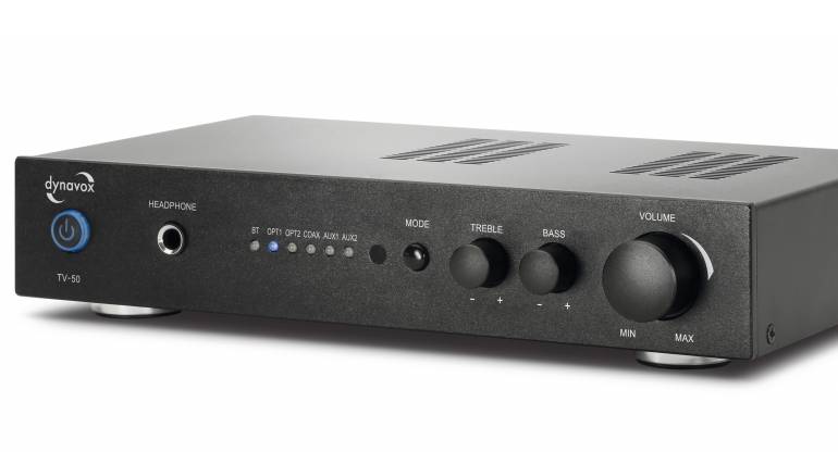 Dynavox Für Fernsehen, Spiele und Musik: Digitalverstärker TV-50 von Dynavox, Bild 1 HiFi Für Fernsehen, Spiele und Musik: Digitalverstärker TV-50 von Dynavox - News, Bild 1