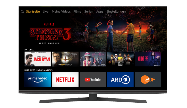 TV Neue Vision 7-, Vision 8- und Vision 9-Fernseher von Grundig mit Fire TV - News, Bild 1