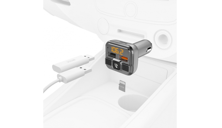 Car-Media Hama: FM-Transmitter mit Bluetooth- und Freisprechfunktion - News, Bild 1