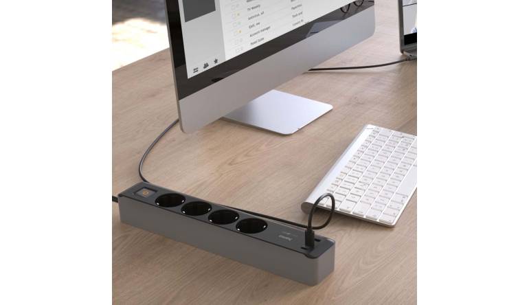 Marke: Hama Hama-Steckdosenleisten auch fürs Note- und Macbook, Bild 1 Produktvorstellung Hama-Steckdosenleisten auch fürs Note- und Macbook - News, Bild 1