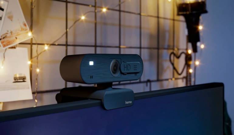Hama Hama-Webcam mit Full-HD-Auflösung und Stereo-Mikrofon , Bild 1 Produktvorstellung Hama-Webcam mit Full-HD-Auflösung und Stereo-Mikrofon - News, Bild 1