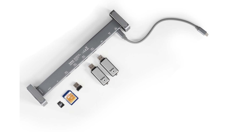 Marke: Hama USB-C-Docking-Station von Hama mit neun Anschlüssen, Bild 1 Produktvorstellung USB-C-Docking-Station von Hama mit neun Anschlüssen - News, Bild 1