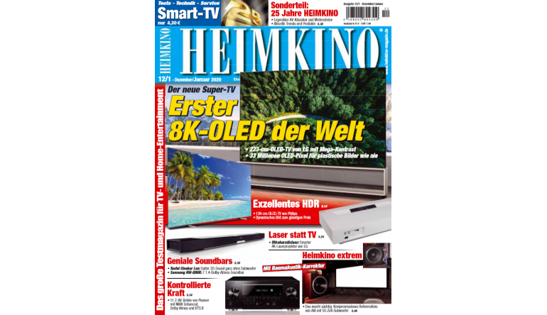 Heimkino 25 Jahre „HEIMKINO“: Der erste OLED-TV mit 8K - Referenzkino von AIA, Bild 1 Heimkino 25 Jahre „HEIMKINO“: Der erste OLED-TV mit 8K - Referenzkino von AIA - News, Bild 1