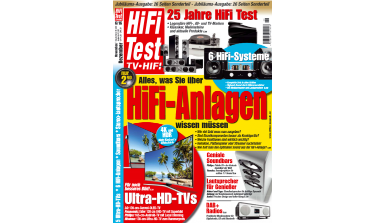 Heimkino 25 Jahre „HIFI TEST“: Große Jubiläumsausgabe mit 26-seitigem Sonderteil , Bild 1 Heimkino 25 Jahre „HIFI TEST“: Große Jubiläumsausgabe mit 26-seitigem Sonderteil - News, Bild 1