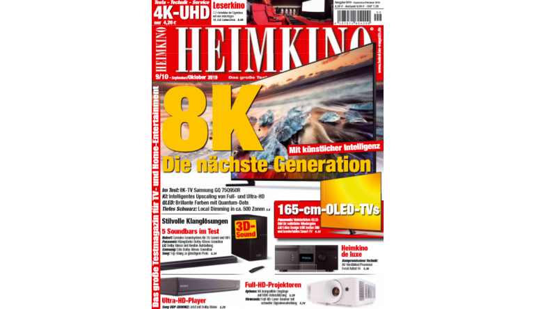 Heimkino 8K: Die nächste Generation - Samsungs neuer TV-Bolide in der „Heimkino“, Bild 1 Heimkino 8K: Die nächste Generation - Samsungs neuer TV-Bolide in der „Heimkino“ - News, Bild 1