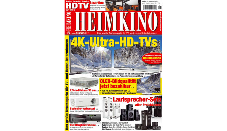 Heimkino Der perfekte Fernseher zum Fest: Die neue „HEIMKINO“ kennt die besten Geräte - News, Bild 1