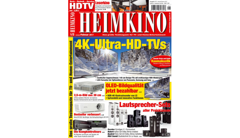 Heimkino Der perfekte Fernseher zum Fest: Die neue „HEIMKINO“ kennt die besten Geräte, Bild 1 Heimkino Der perfekte Fernseher zum Fest: Die neue „HEIMKINO“ kennt die besten Geräte - News, Bild 1