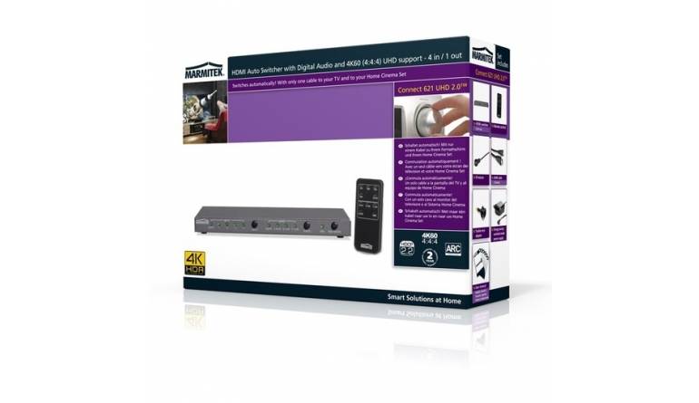 Heimkino Ein Kabel, bis zu vier Geräte am Flat-TV: HDMI-Switch von Marmitek unterstützt UHD, Bild 1 Heimkino Ein Kabel, bis zu vier Geräte am Flat-TV: HDMI-Switch von Marmitek unterstützt UHD - News, Bild 1