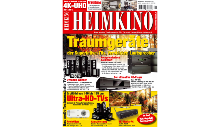 Heimkino Für Filmfans ist die neue „HEIMKINO“ ein Muss: Drei Traumgeräte zum Fest, Bild 1 Heimkino Für Filmfans ist die neue „HEIMKINO“ ein Muss: Drei Traumgeräte zum Fest - News, Bild 1