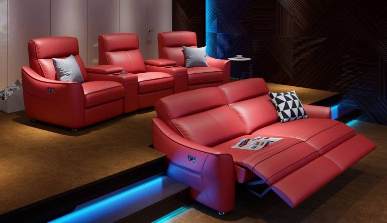 Heimkino Heimkino-Sofa von Sofanella mit Relax- und USB-Aufladefunktion  - News, Bild 1