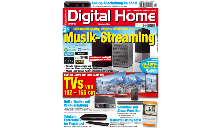 Heimkino In der neuen „Digital Home“: Die besten Musik-Streamingdienste, Sprachsteuerung und DAB+, Bild 1 Heimkino In der neuen „Digital Home“: Die besten Musik-Streamingdienste, Sprachsteuerung und DAB+ - News, Bild 1