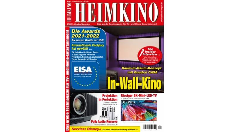 Heimkino In der neuen „HEIMKINO“: 8K-Mini-LED-TV von LG - Disney+ - Highend-Beamer von Sony - News, Bild 1