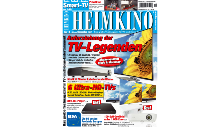 Heimkino In der neuen „HEIMKINO“: Auferstehung der TV-Legenden Metz, Loewe und Grundig - News, Bild 1