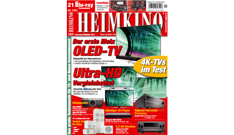 Heimkino In der neuen „HEIMKINO“: Der erste OLED-TV von Metz im Test - Günstiger 4K-Player von Panasonic, Bild 1 Heimkino In der neuen „HEIMKINO“: Der erste OLED-TV von Metz im Test - Günstiger 4K-Player von Panasonic - News, Bild 1