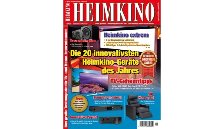 Marke: In der neuen „HEIMKINO“: Die 20 innovativsten Heimkino-Geräte des Jahres, Bild 1 Heimkino In der neuen „HEIMKINO“: Die 20 innovativsten Heimkino-Geräte des Jahres - News, Bild 1