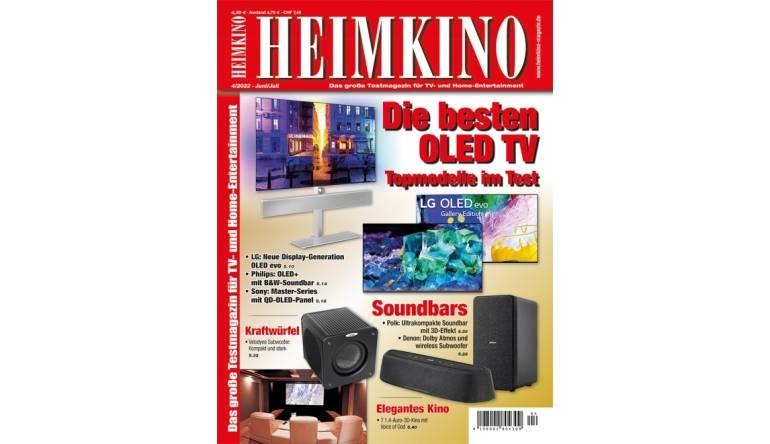 Heimkino In der neuen „HEIMKINO“: Die besten Flat-TVs - Soundbars - Highend-Subwoofer - News, Bild 1