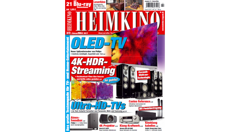 Heimkino In der neuen „HEIMKINO“: So klappt 4K-HDR-Streaming - UHD-TVs im Test, Bild 1 Heimkino In der neuen „HEIMKINO“: So klappt 4K-HDR-Streaming - UHD-TVs im Test - News, Bild 1