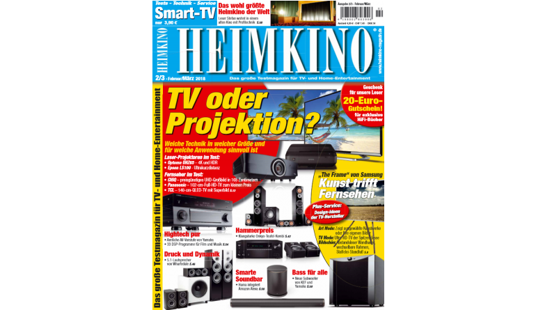 Heimkino In der neuen „HEIMKINO“: TV oder Projektion - Welche Technik wann sinnvoll ist - News, Bild 1
