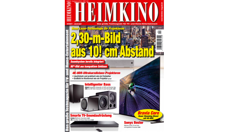 Heimkino In der neuen „Heimkino“: Ultrakurzdistanz-Beamer - Soundbars - Referenz-OLED - News, Bild 1