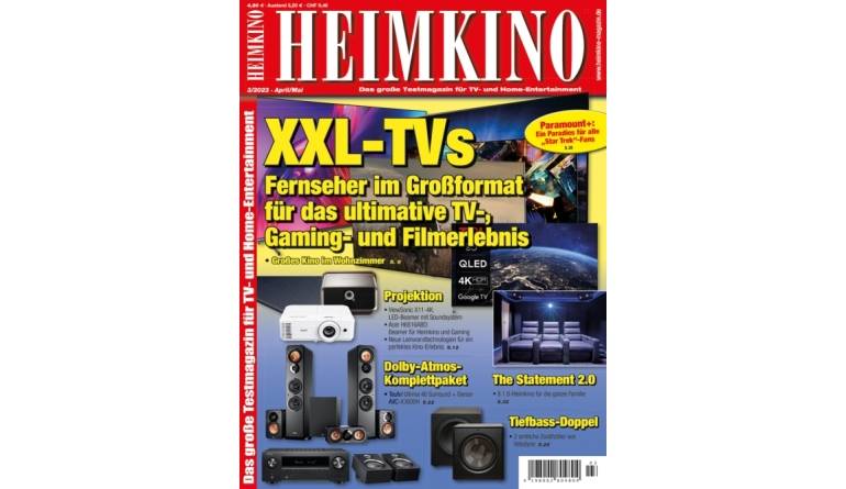 Heimkino In der neuen „HEIMKINO“: XXL-Fernseher - 9.1.8-Heimkino - Neue Beamer - Dolby-Atmos-Komplettpaket - News, Bild 1